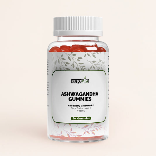 Premium Ashwagandha Gummies 300 + Vitamin B6,- 60 Stk