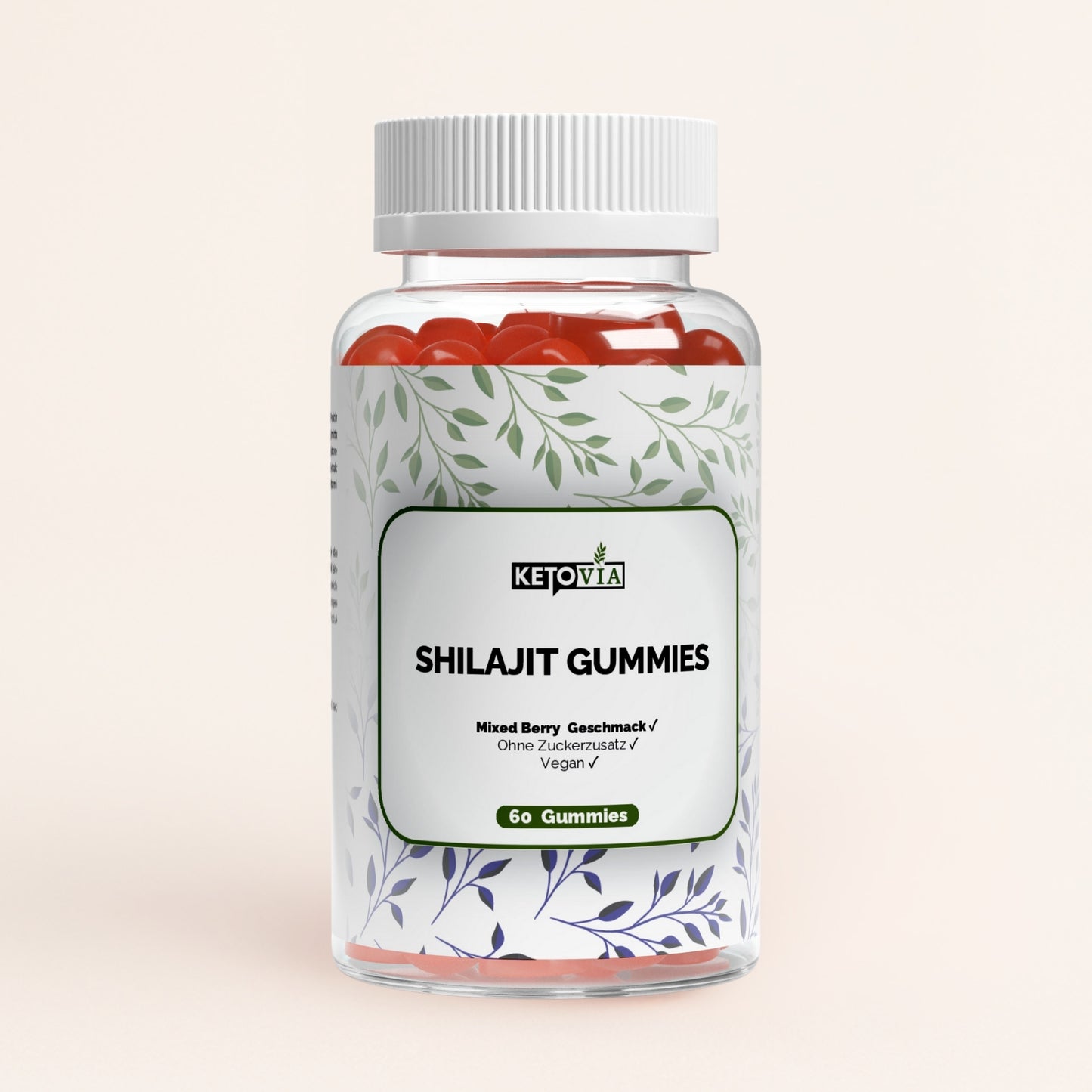 Premium Shilajit Gummies 1000 + Vitamin C,B6, B12 - 60 Stk