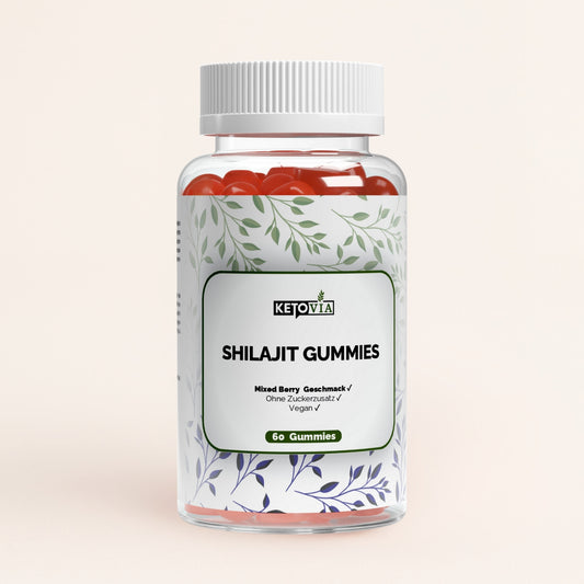 Premium Shilajit Gummies 1000 + Vitamin C,B6, B12 - 60 Stk