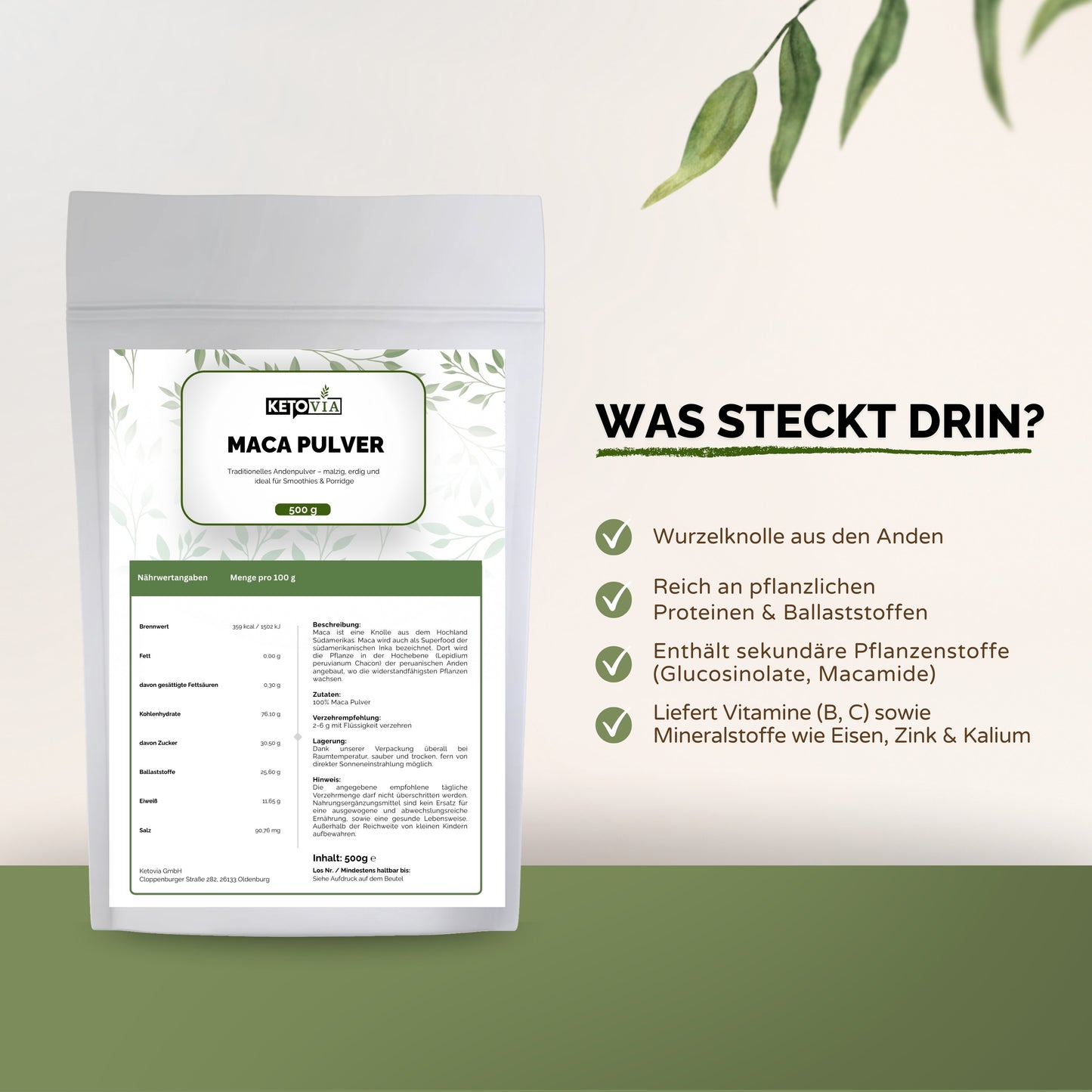 Maca Pulver