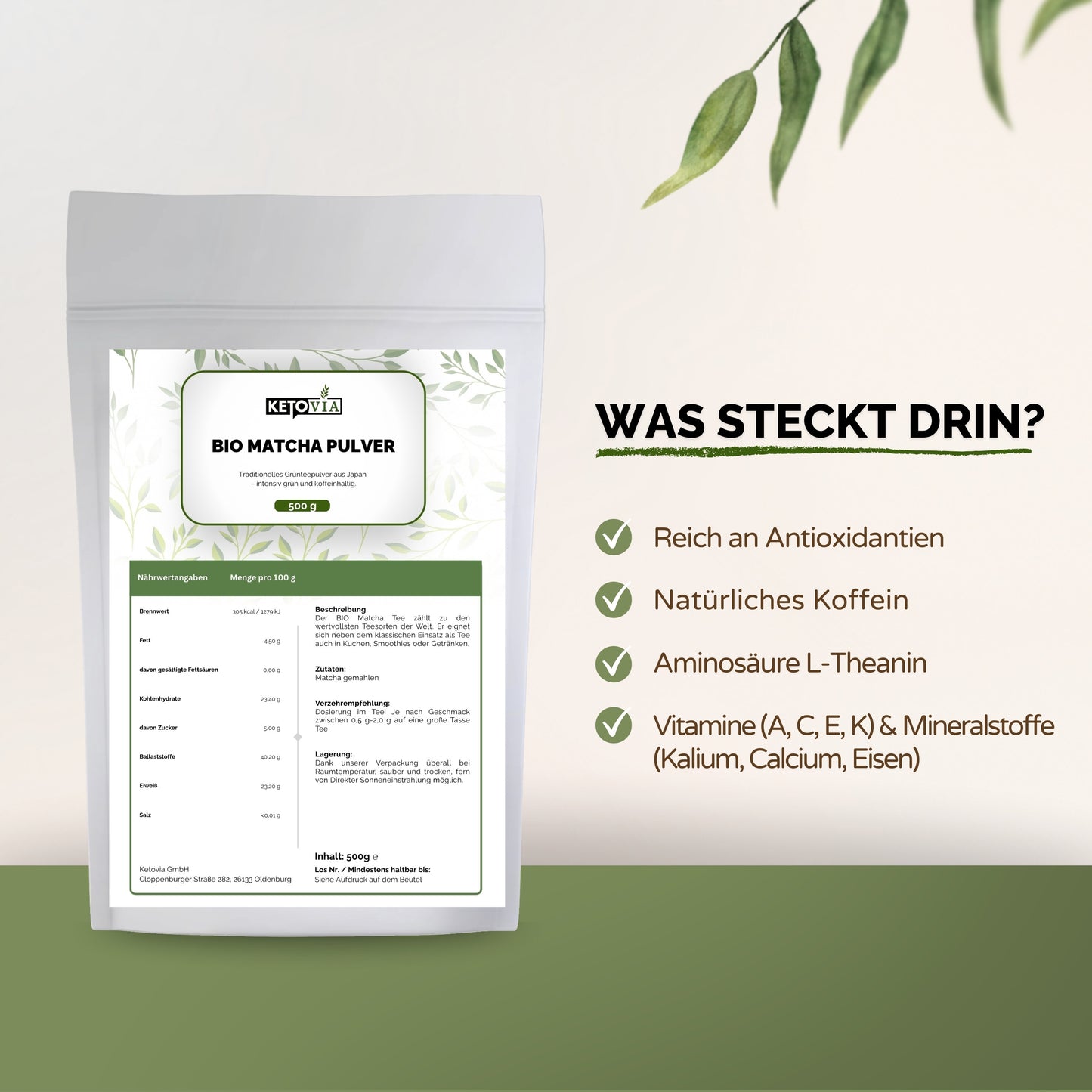 Bio Matcha Pulver