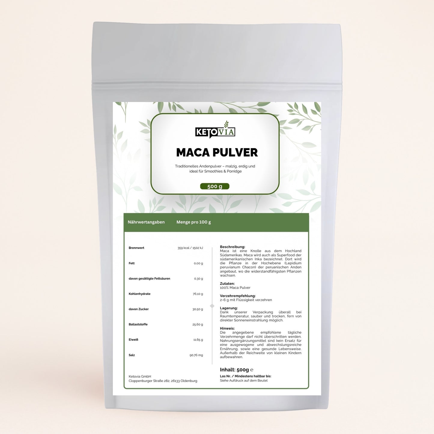 Maca Pulver