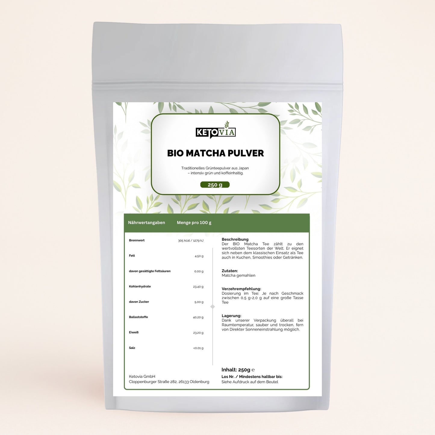 Bio Matcha Pulver