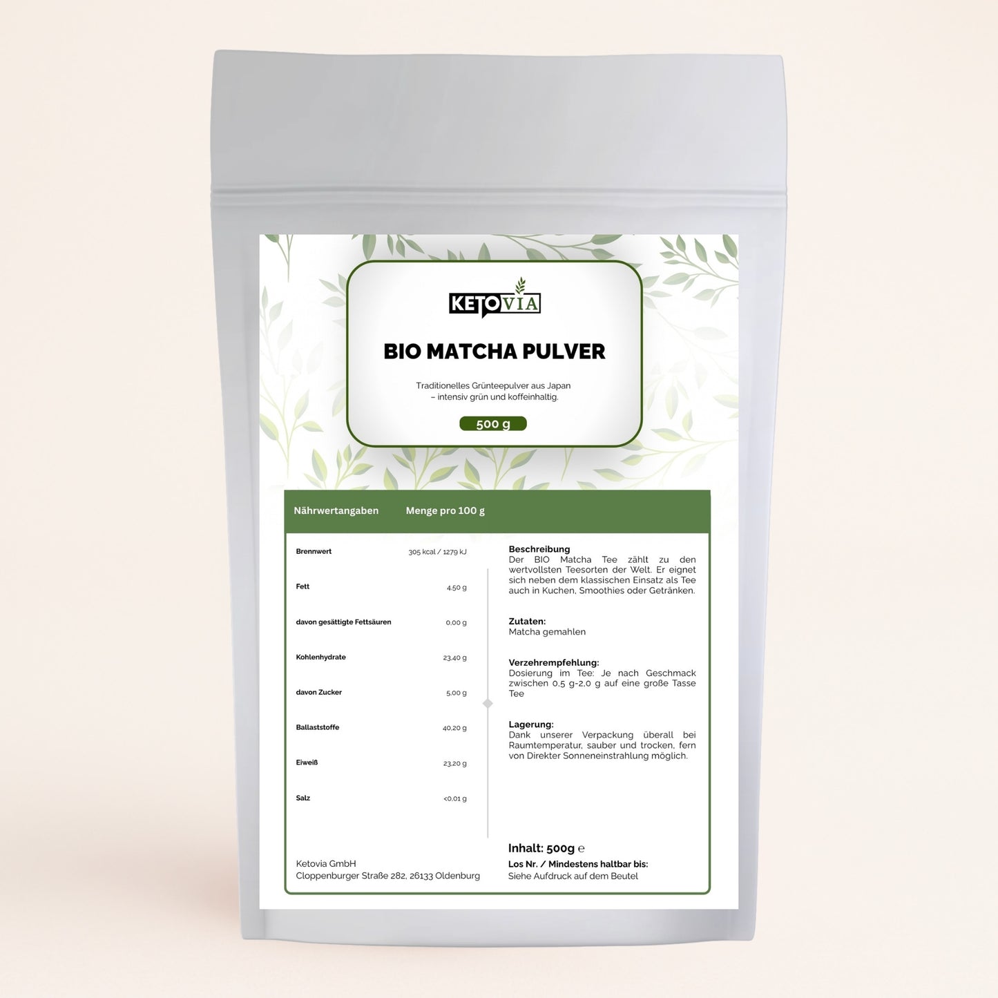 Bio Matcha Pulver