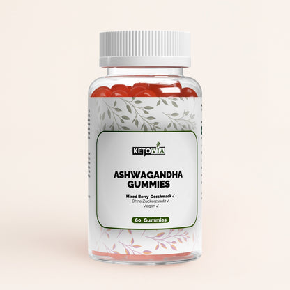 Premium Ashwagandha Gummies 300 + Vitamin B6,- 60 Stk
