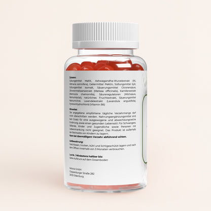 Premium Ashwagandha Gummies 300 + Vitamin B6,- 60 Stk