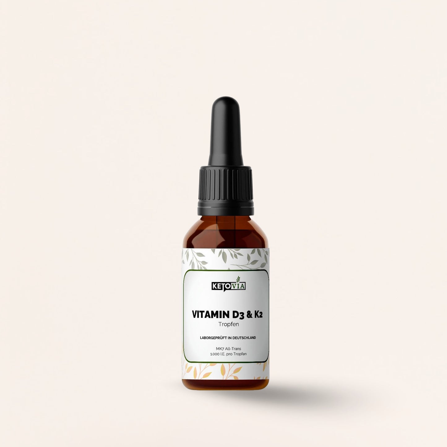 Vitamin D3 + K2 - 1.700 Tropfen (1.000 I.E.) - 50ml
