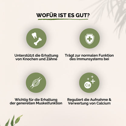 Vitamin D3 + K2 - 1.700 Tropfen (1.000 I.E.) - 50ml