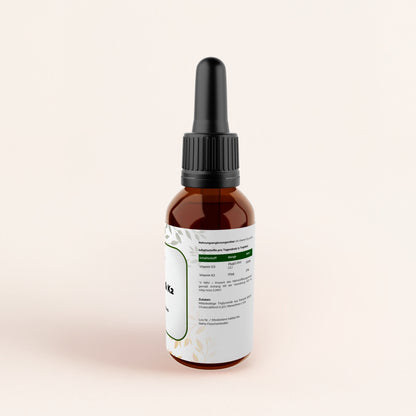 Vitamin D3 + K2 - 1.700 Tropfen (1.000 I.E.) - 50ml