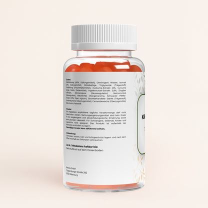 Kurkuma + Ingwer + Schwarzer Pfeffer Gummies - 60 Stk.