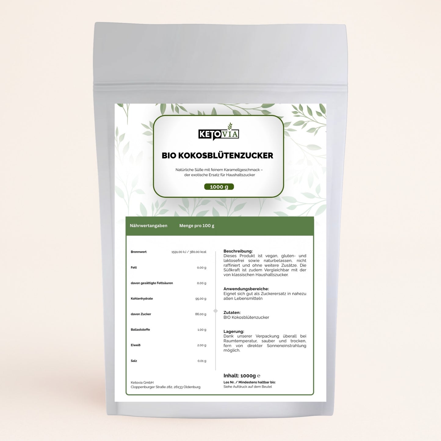 Bio Kokosblütenzucker