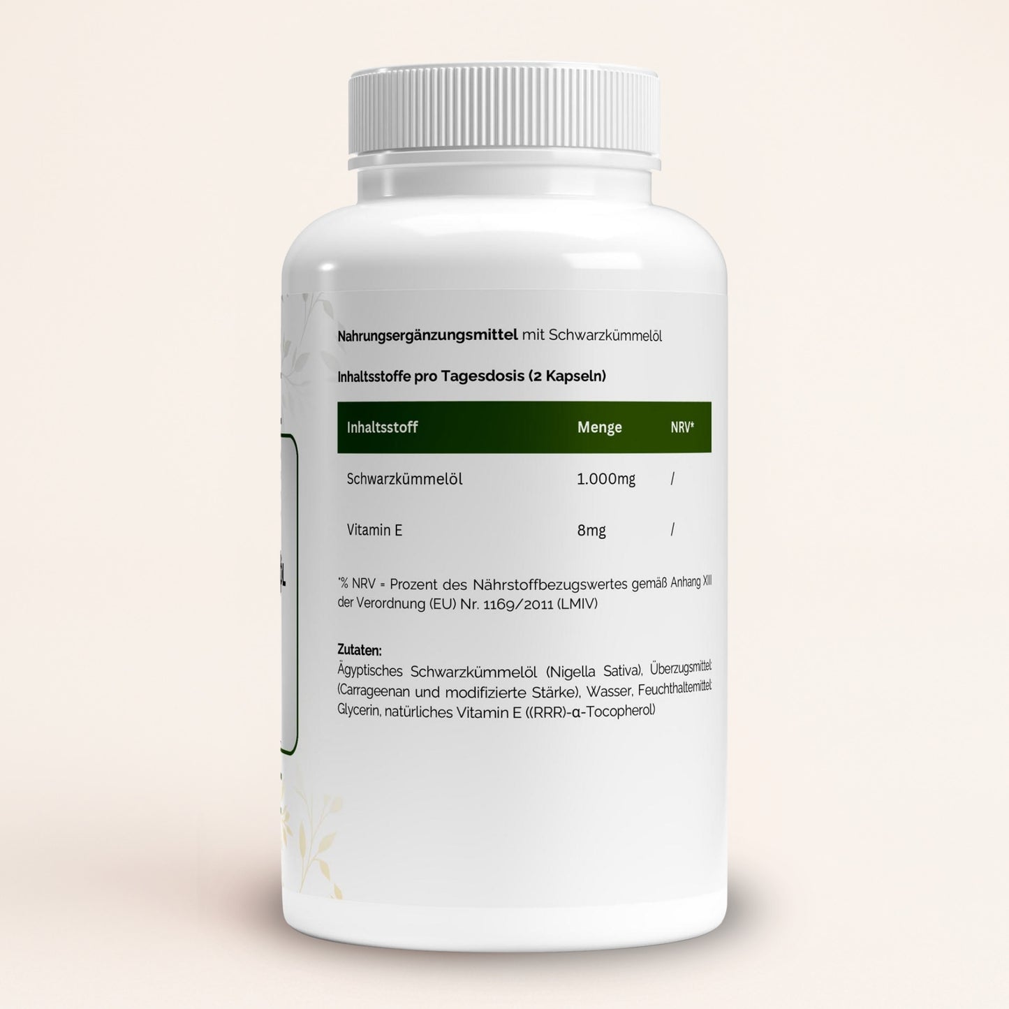 Ägyptisches Schwarzkümmelöl - 240 vegane Softgels