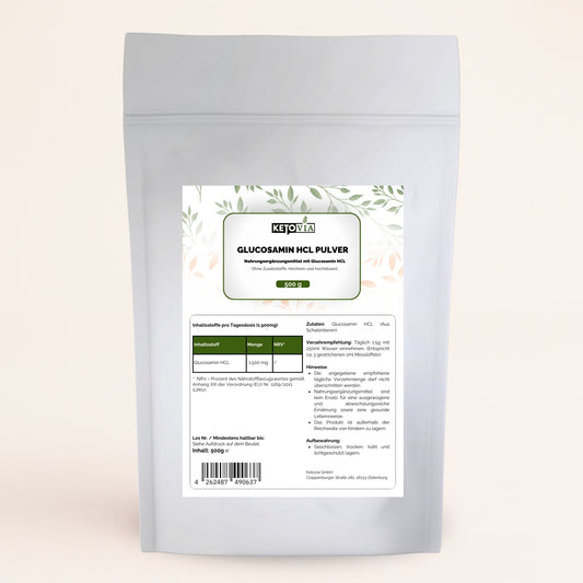 Glucosamin Pulver - 500g Doypack
